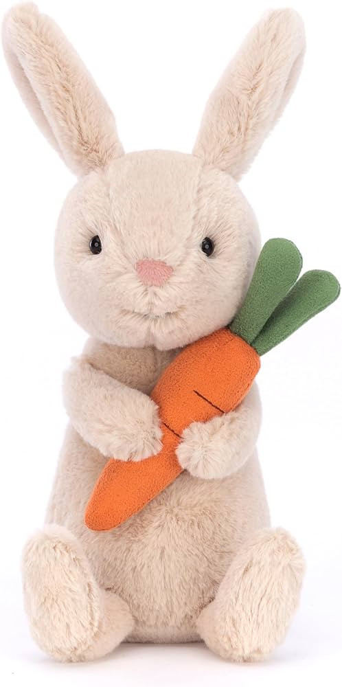 Jellycat Bonnie Bunny with Carrot Stuffed Animal Plush Toy | Amazon (US)