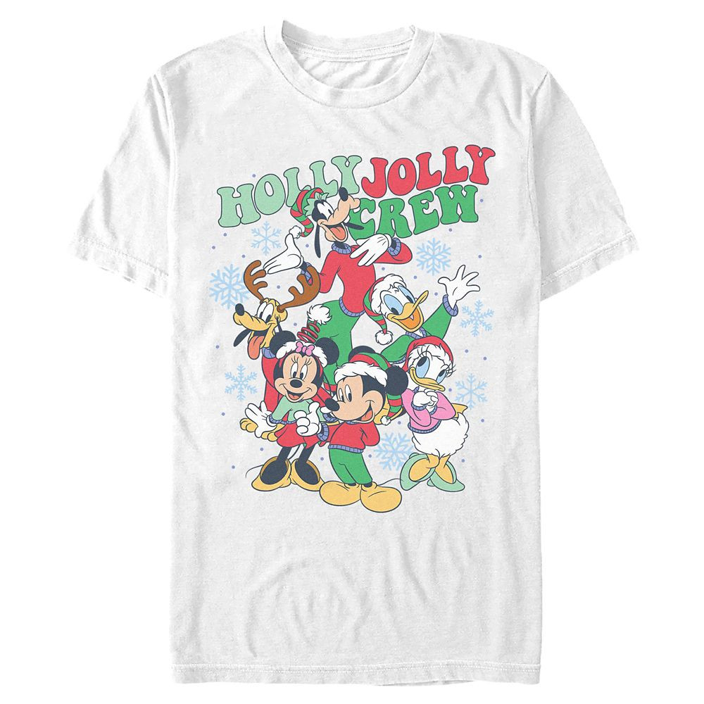 Mickey Mouse and Friends ''Holly Jolly Crew'' T-Shirt for Adults | Disney Store