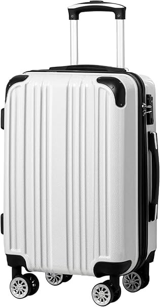 Coolife Carry On Luggage, Suitcase with Durable and Lightweight, carry on suitcase with PC+ABS Ha... | Amazon (US)