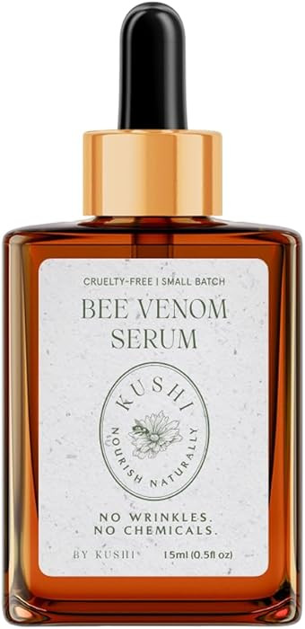 KUSHI Bee Venom Serum – Hydrating & Firming Face Serum for Radiant, Youthful-Looking Skin – C... | Amazon (US)