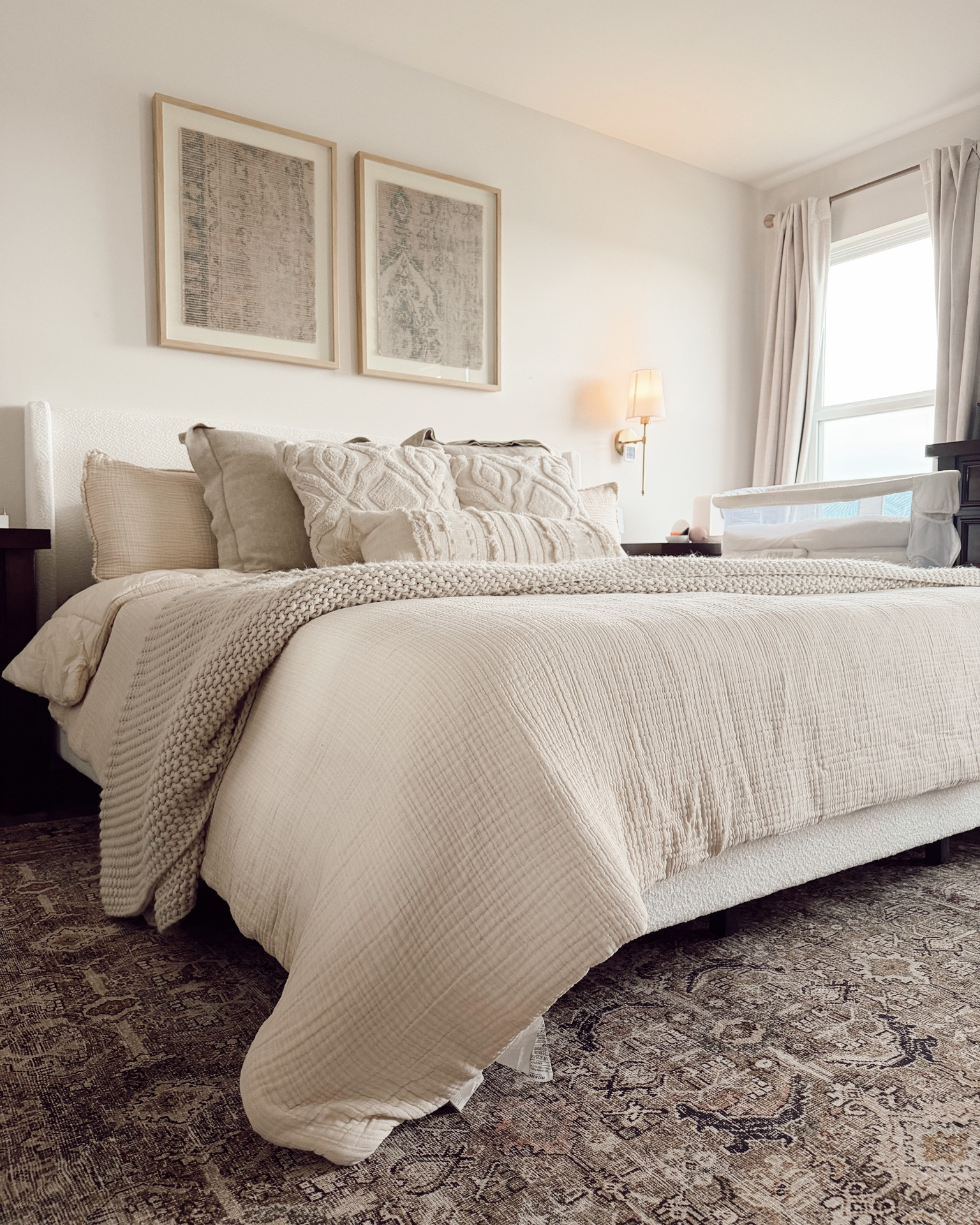 Linking our affordable king bed frame! As well as our organic favs for bedding  + our mattress! #ad

#LTKdayinmylife #LTKselfcare #LTKHome