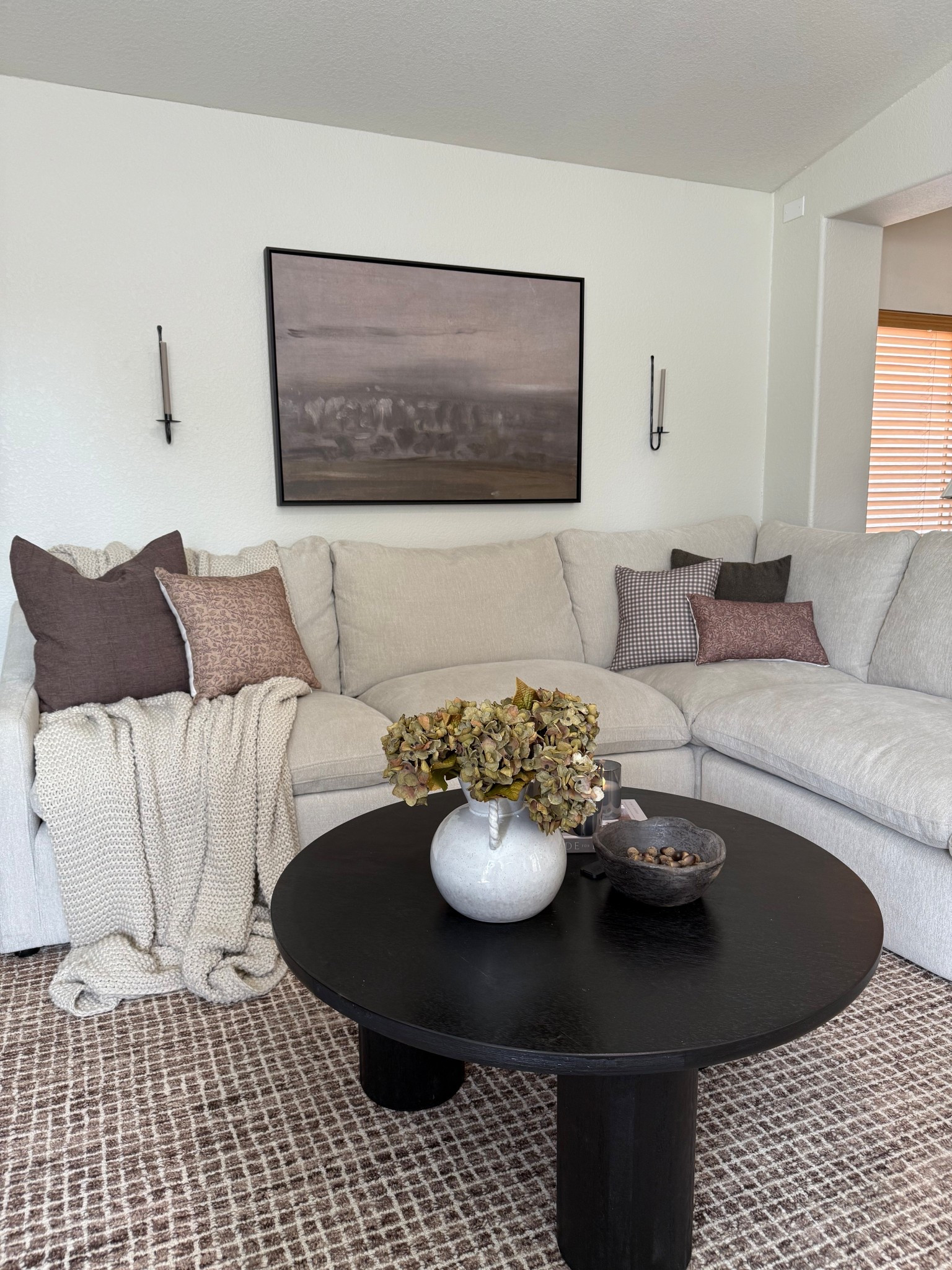 A new art moment 🤎 This Neutral Artscape canvas from Cove Prints completely changed the feel of this space — proof that one statement piece can redefine a room. I love how the muted tones and textured layers add warmth while keeping that clean, minimal look.

Tap to shop the exact art and bring this elevated, organic vibe into your home ✨
•••
neutral wall decor, modern wall art, large neutral canvas, textured wall art, abstract wall decor, earthy home decor, cozy minimalist decor, living room styling, organic modern style, wall art ideas, home decorating inspo, statement art piece, cove prints, neutral home aesthetic

#LTKHome #LTKSeasonal #LTKStyleTip