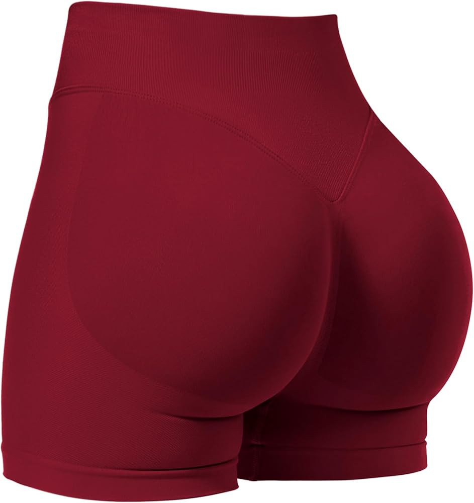 VOYJOY Women Workout Impact Shorts 2.5"/ 3.6"/ 4.5"/ 6" Scrunch Butt Lifting Gym Seamless Booty B... | Amazon (US)