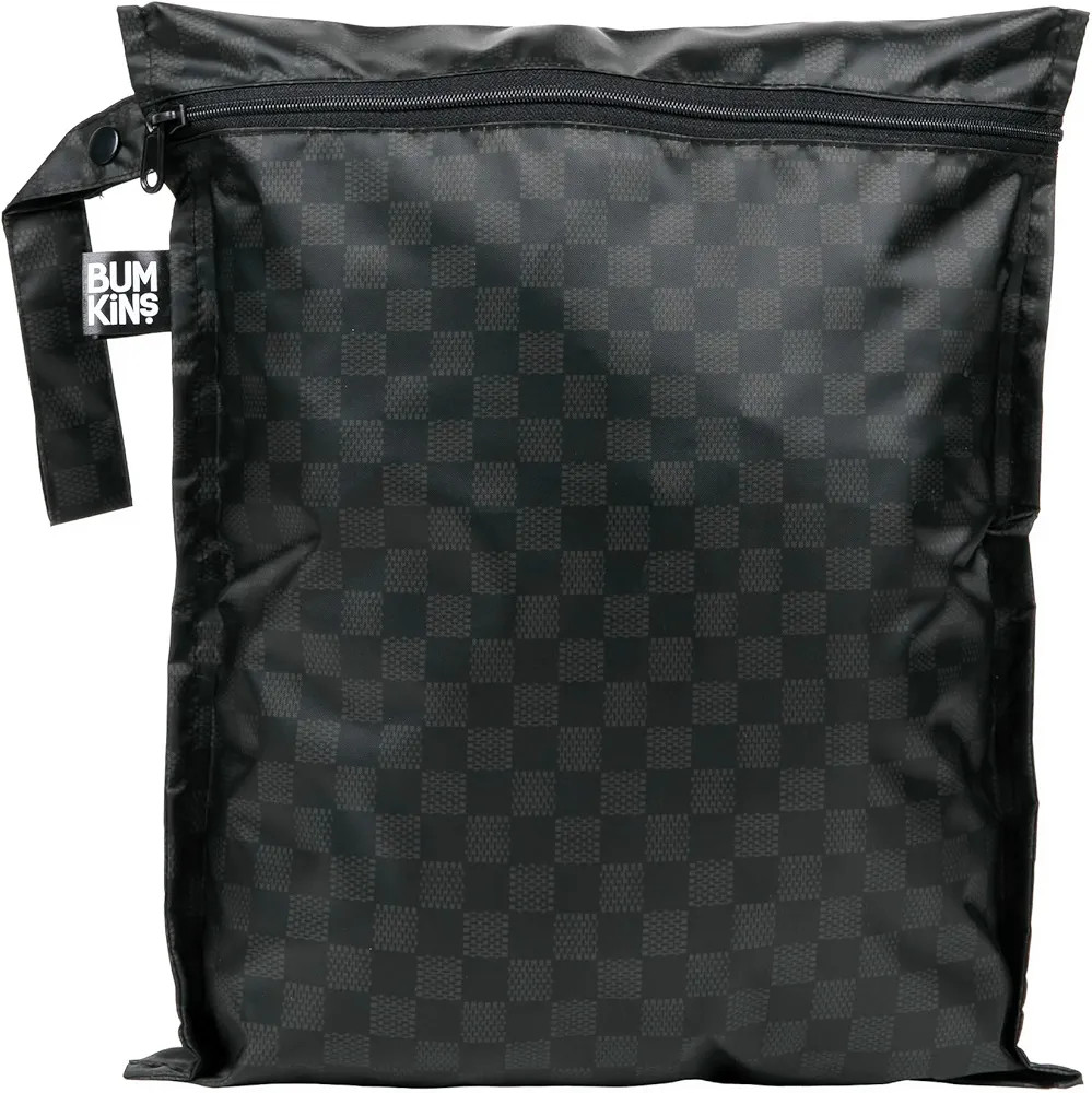Bumkins Waterproof Wet Bag for Baby, Travel, Swim Suit, Cloth Diapers, Pump Parts, Pool, Beach, G... | Amazon (US)