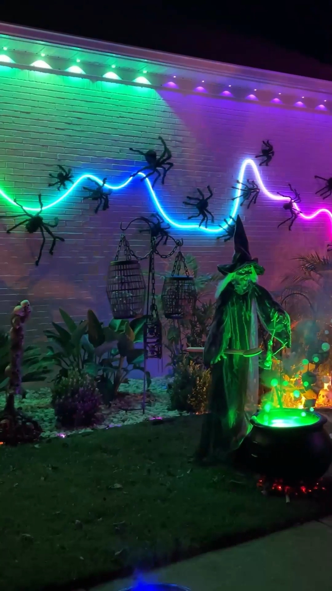 Holiday lighting, Halloween lights, affordable exterior and landscape lights.

#LTKhome #LTKSeasonal #LTKHalloween