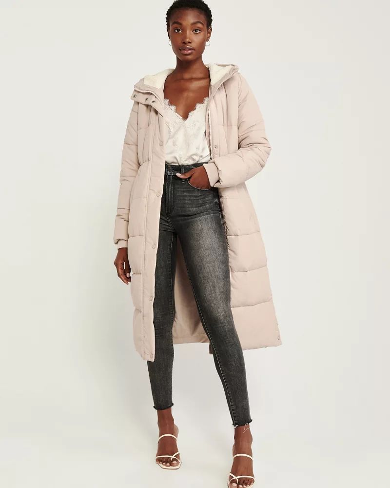Ultra Long Puffer | Abercrombie & Fitch US & UK