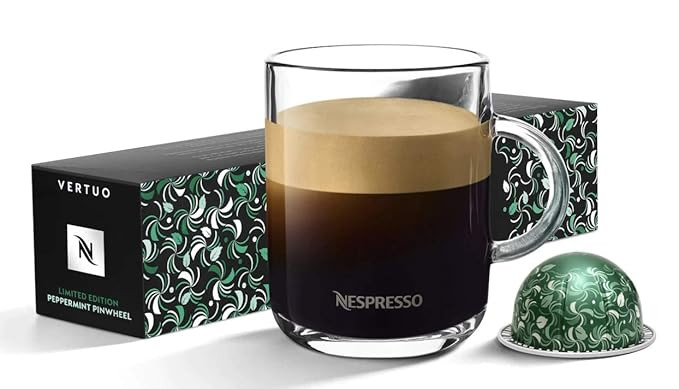 Amazon.com: Nespresso Coffee Pods 10 Capsules 1 Sleeve VertuoLine Vertuo Line Single Serve Intens... | Amazon (US)