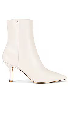 Larroude Mini Kate Bootie in Ivory from Revolve.com | Revolve Clothing (Global)