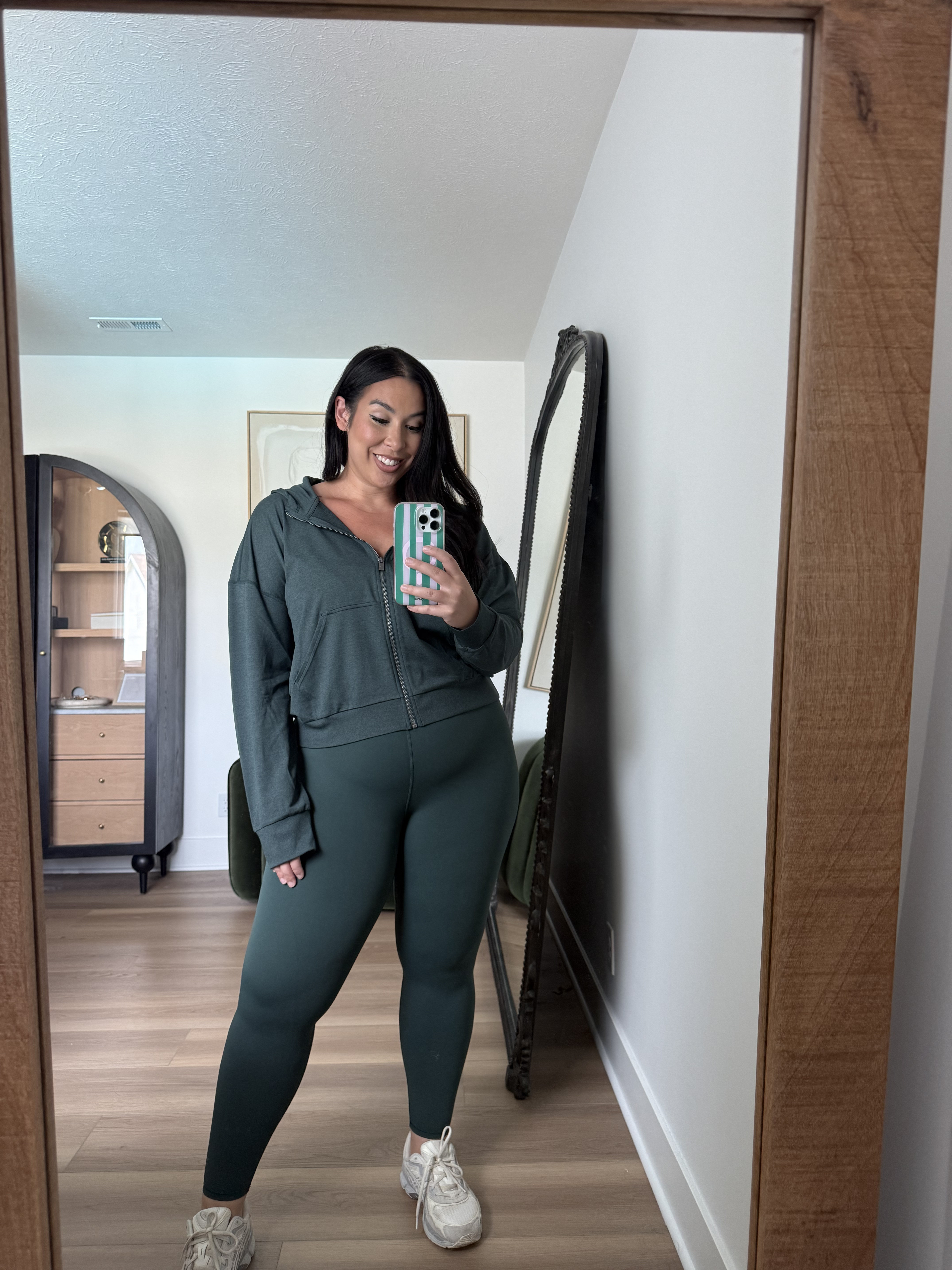 This zip up is the perfect layer to add on after a workout class!

Wearing XL in everything

vuori, leggings outfit, leggings, mid size outfits, casual style, athleisure, workout set, fall style 

 #LTKootd #LTKfitnessgoals #LTKMidsize