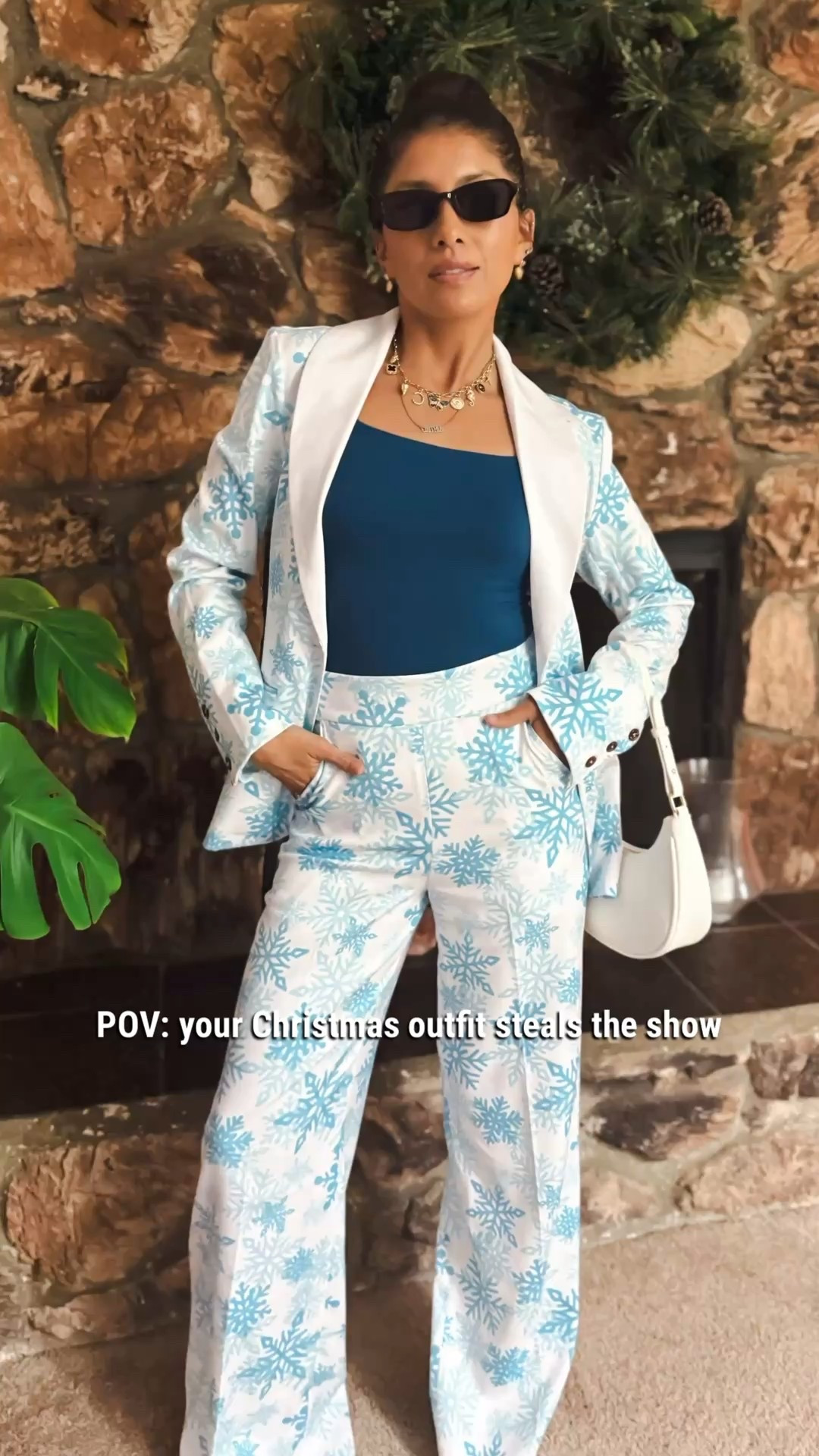 My Christmas snowflake suit was a HIT ❄️✨ Lightweight, comfy, and so festive without feeling bulky. Chic enough for holiday parties, cozy enough to wear all day. I’m wearing size 0 (true to size) 🎄🤍


Christmas outfit, holiday suit, snowflake suit, festive outfit, Christmas fashion, holiday style, lightweight suit, winter outfit, chic holiday look, Christmas party outfit, matching set, holiday matching set, women’s suit, stylish winter outfit, true to size, size 0 reference, cozy holiday outfit, festive fashion

#LTKootd #LTKTall #LTKHoliday