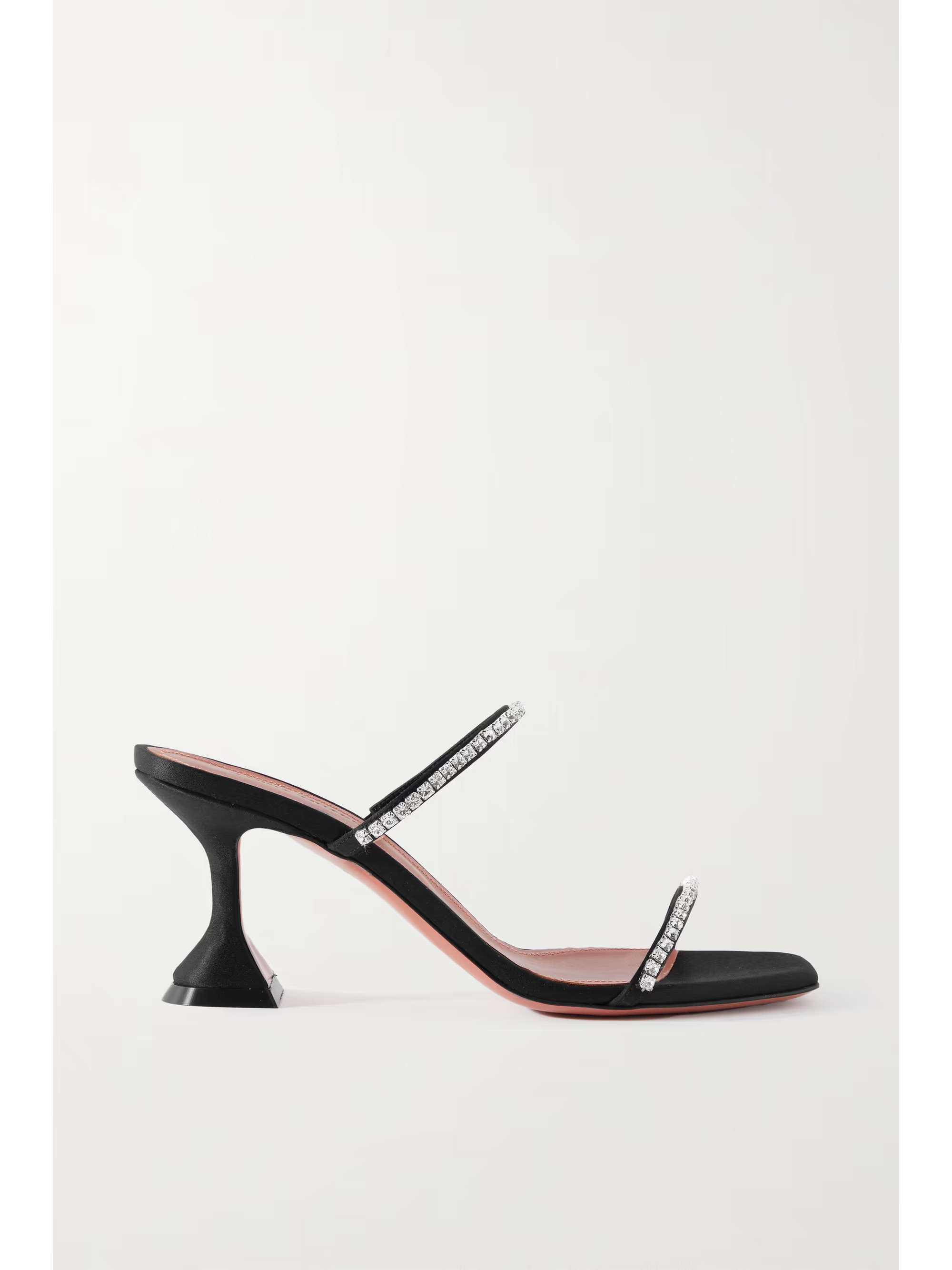 Gilda crystal-embellished satin mules | NET-A-PORTER (US)