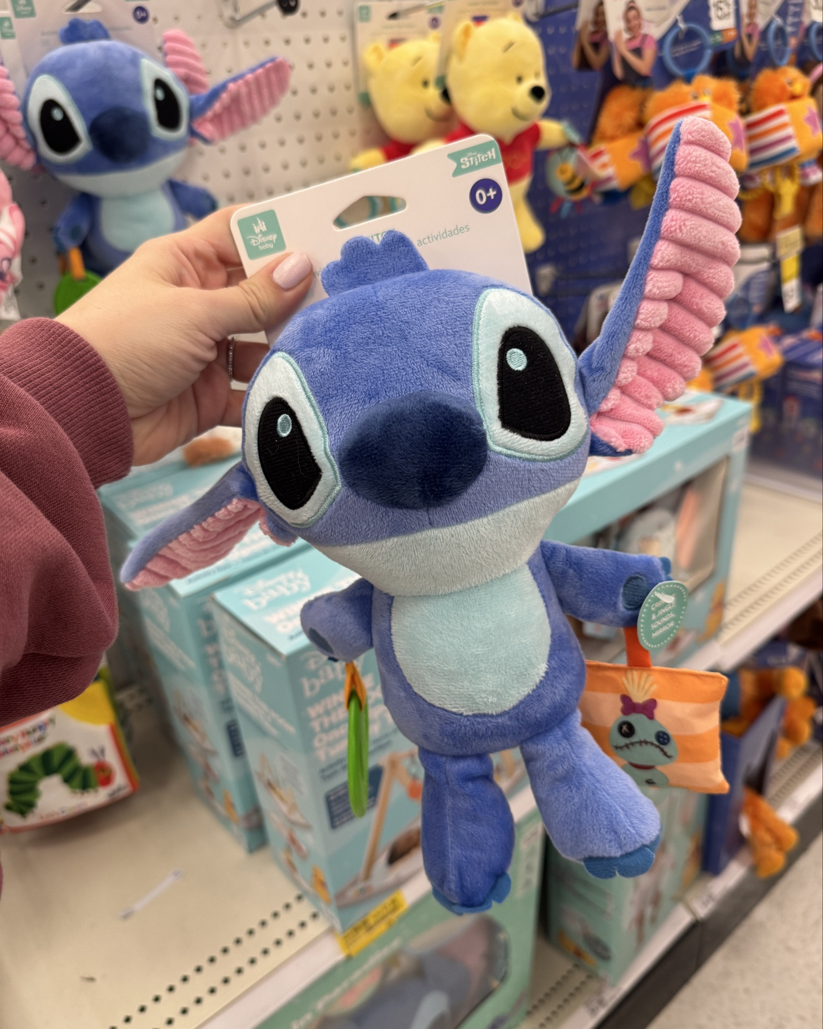 If you’re building a baby shower gift basket and want something that’s cute AND actually useful, these Stitch finds are it:

🍼 A soft Stitch activity plush with crinkle + sensory tags for tiny hands
🌴 The Stitch “Party in Paradise” activity gym for tummy time + milestone moments
📖 A crinkly, tactile Stitch soft book with removable characters (hello sensory play!)

They’re newborn-friendly, practical for everyday use, and adorable enough to make your gift stand out from the pile of diapers. 🙌🏼

Perfect for:
• Disney-loving moms
• Baby shower gifts
• Baby registry must-haves
• Tummy time essentials
• Sensory toys for infants

Cute gifts are fun… but cute + functional wins every time 💙 #BabyShowerGift #StitchBaby #DisneyBaby #BabyRegistryMustHaves #NewbornEssentials #TummyTime #SensoryBaby #GiftIdeasForMom 

#LTKBaby #LTKBump