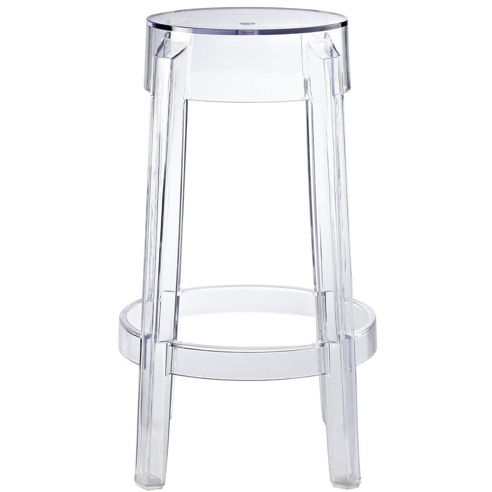 Clear Casper Counter Stool | The Home Depot