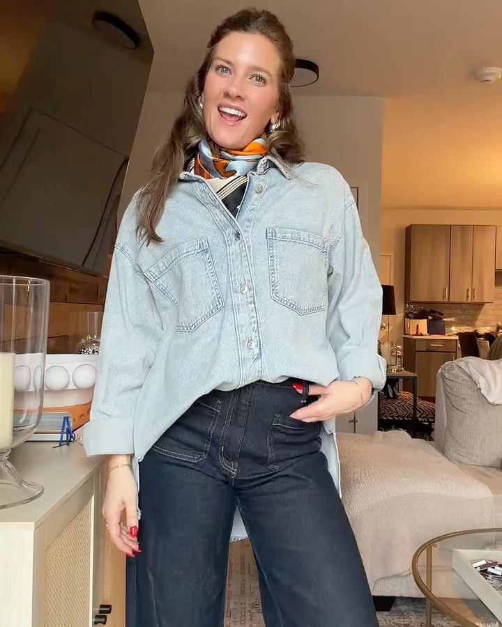 Can never go wrong with a little denim on denim! 

#LTKootd #LTKSpringSale