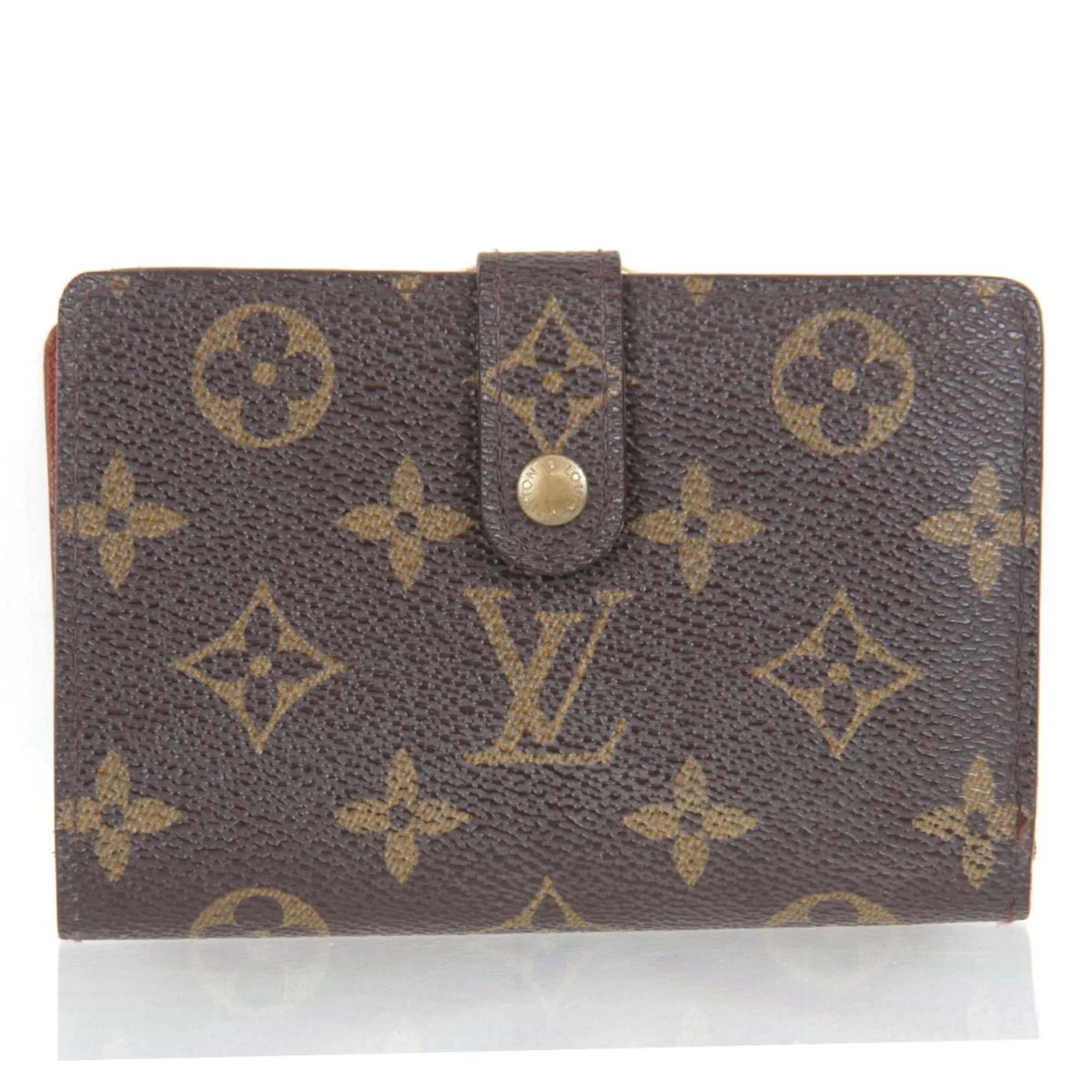 Pre-Owned LOUIS VUITTON Portomonebier Viennois M61663 Bifold Wallet Monogram Canvas Women's (Fair... | Walmart (US)