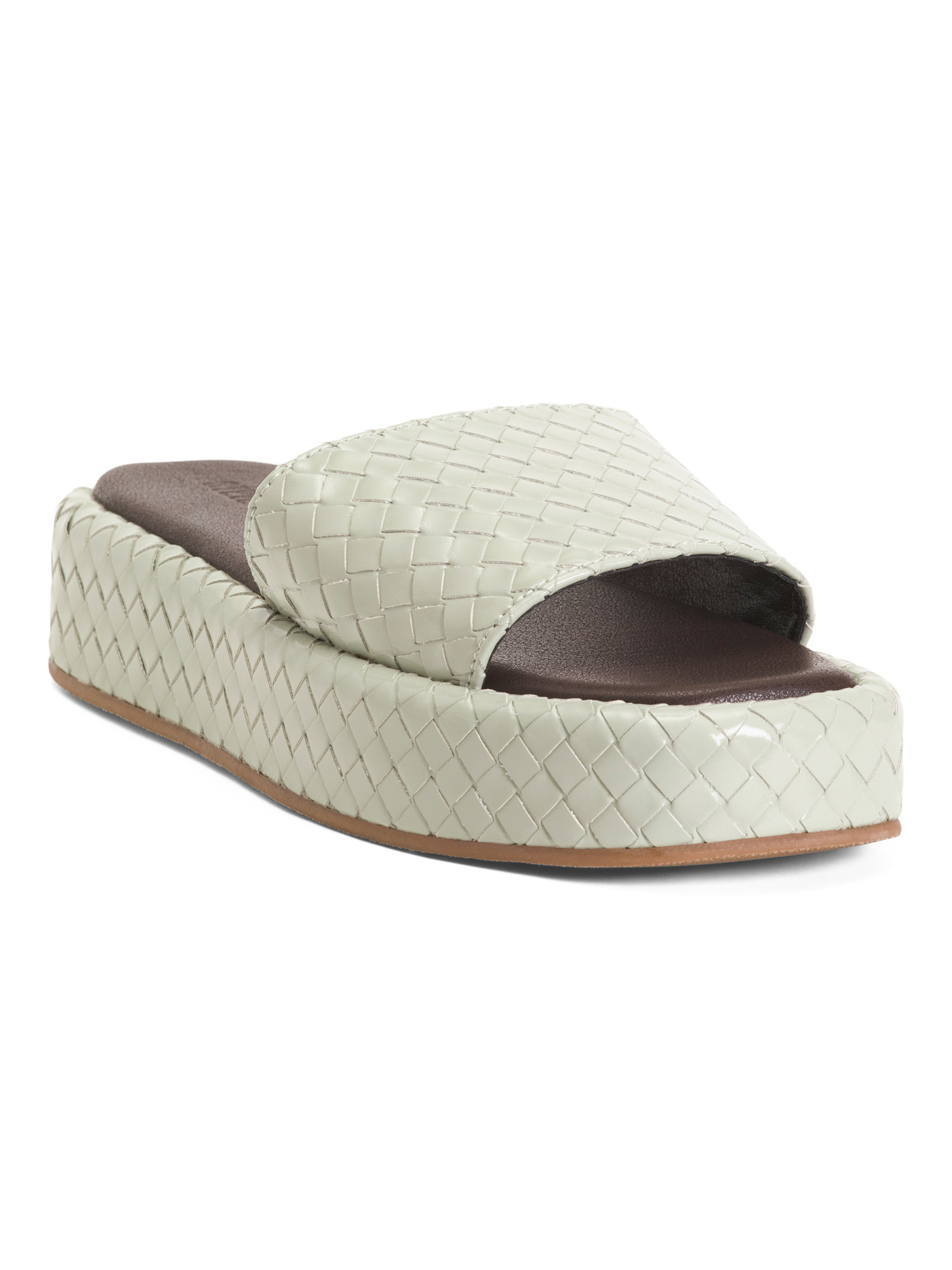 Beachy Quilted Flatform Sandals | TJ Maxx