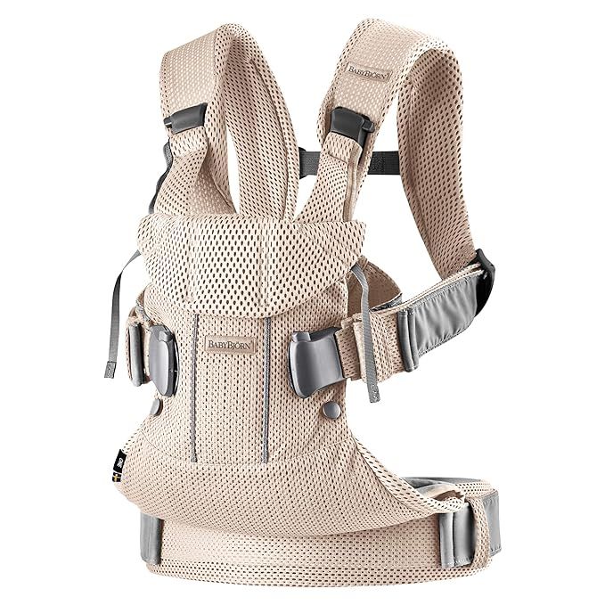 BABYBJÖRN Baby Carrier One Air, 3D Mesh, Pearly Pink | Amazon (US)