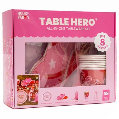 House of Party Table Hero Paper Party Kit Rowdy Rodeo | Target