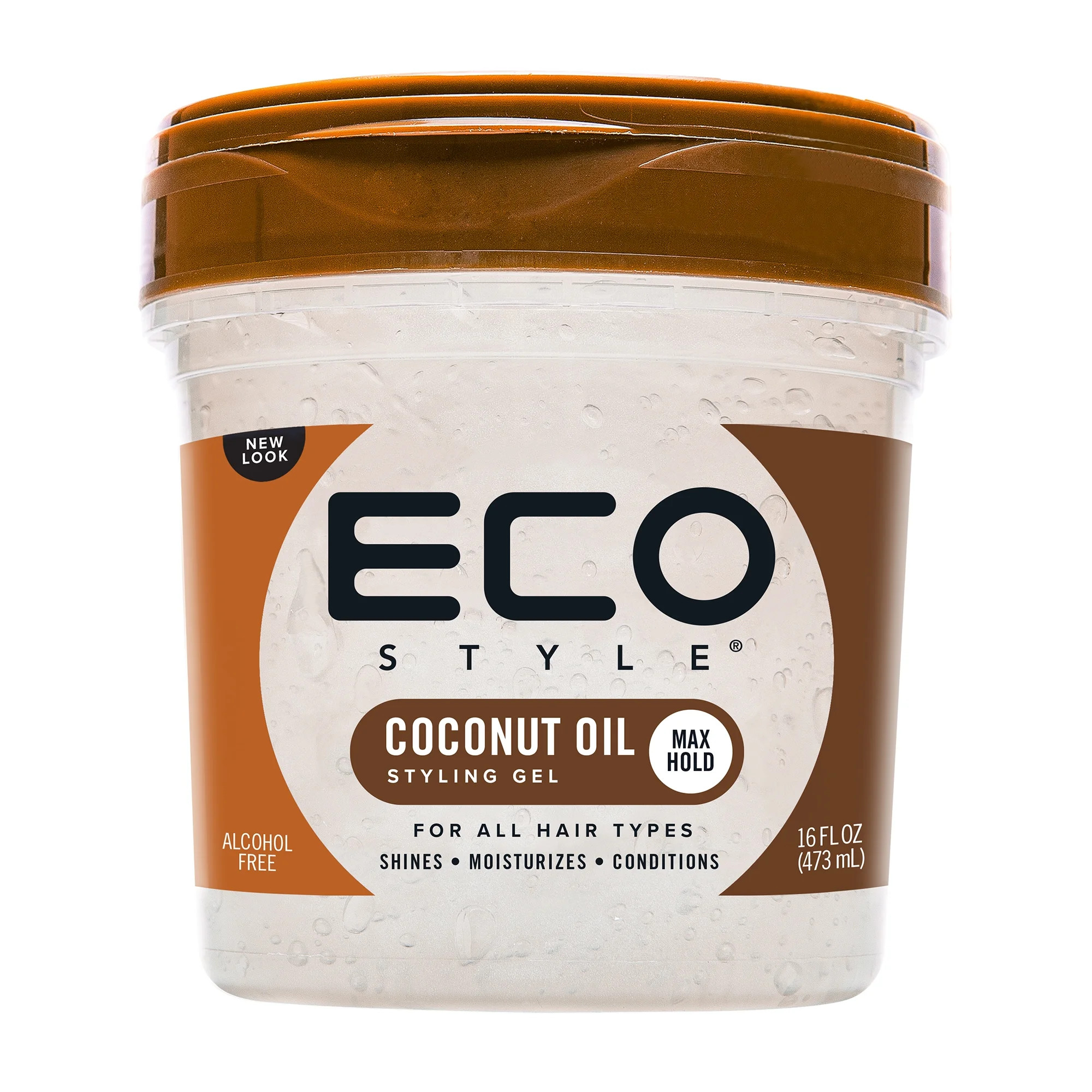 Eco Style Coconut Oil Hair Styling Gel, 16 oz, Moisturizing, Unisex | Walmart (US)
