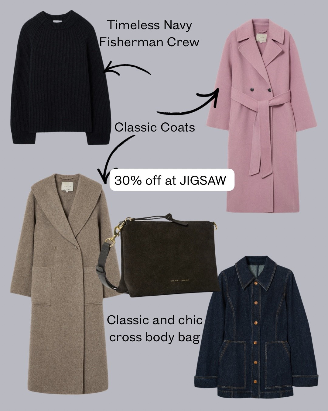 Black Friday at Jigsaw
30% off some classic pieces 

#LTKCyberWeek