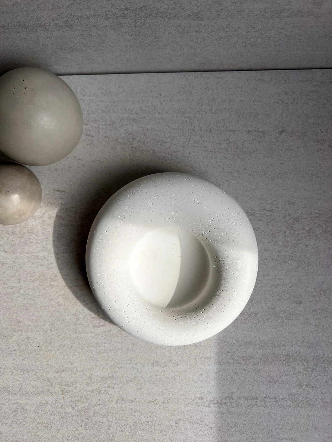 Bubble Concrete Bowl, Cloud Tray, Pebble Tray, Catch All Tray, Jewelry Display, Chunky Dish, Trin... | Etsy (US)