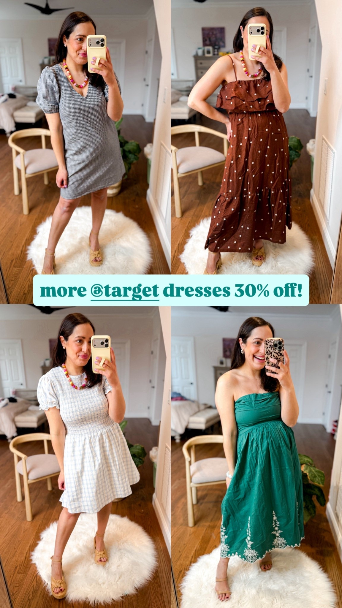 Target dresses 30% off

#LTKSaleAlert