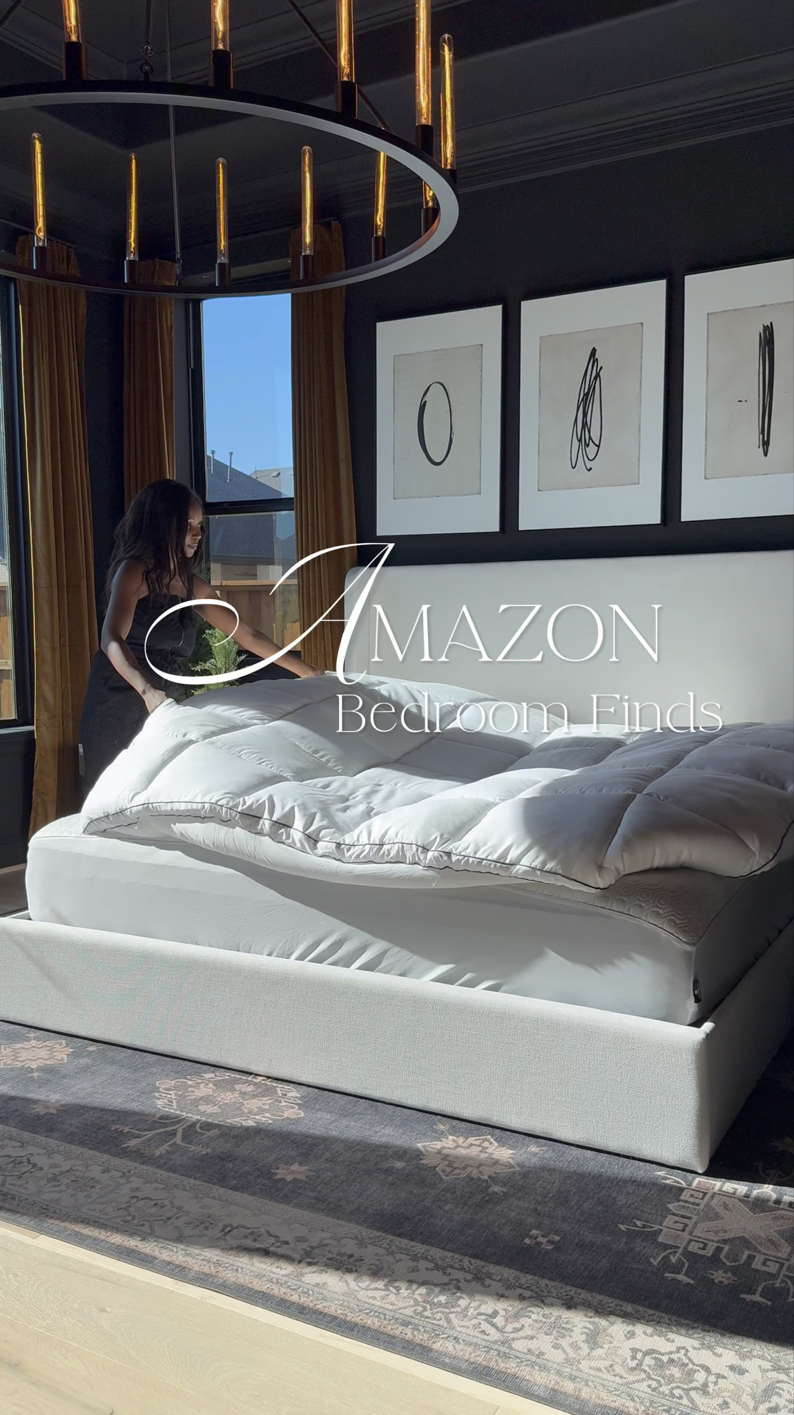 Still absolutely swooning over this bed 😍 Had to bring the same vibe to my Primary Bedroom too! This one’s a King, while my guest bedroom has the Queen version—both are total showstoppers.

The space is still coming together, and I’m already dreaming of adding brass picture lights over the artwork to elevate it even more ✨

Ready to start your bedroom decoration journey? I’ve linked all the items here for easy, hassle-free shopping—tap to grab your favorites and transform your space today!

#BedroomGoals #HomeDecor #BedroomInspo #InteriorDesign #EasyShopping

#LTKHome #LTKSaleAlert