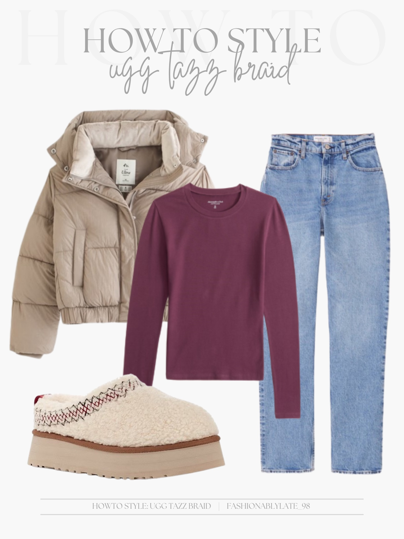 how to style - ugg tazz braid 

#LTKshoecrush #LTKstyletip