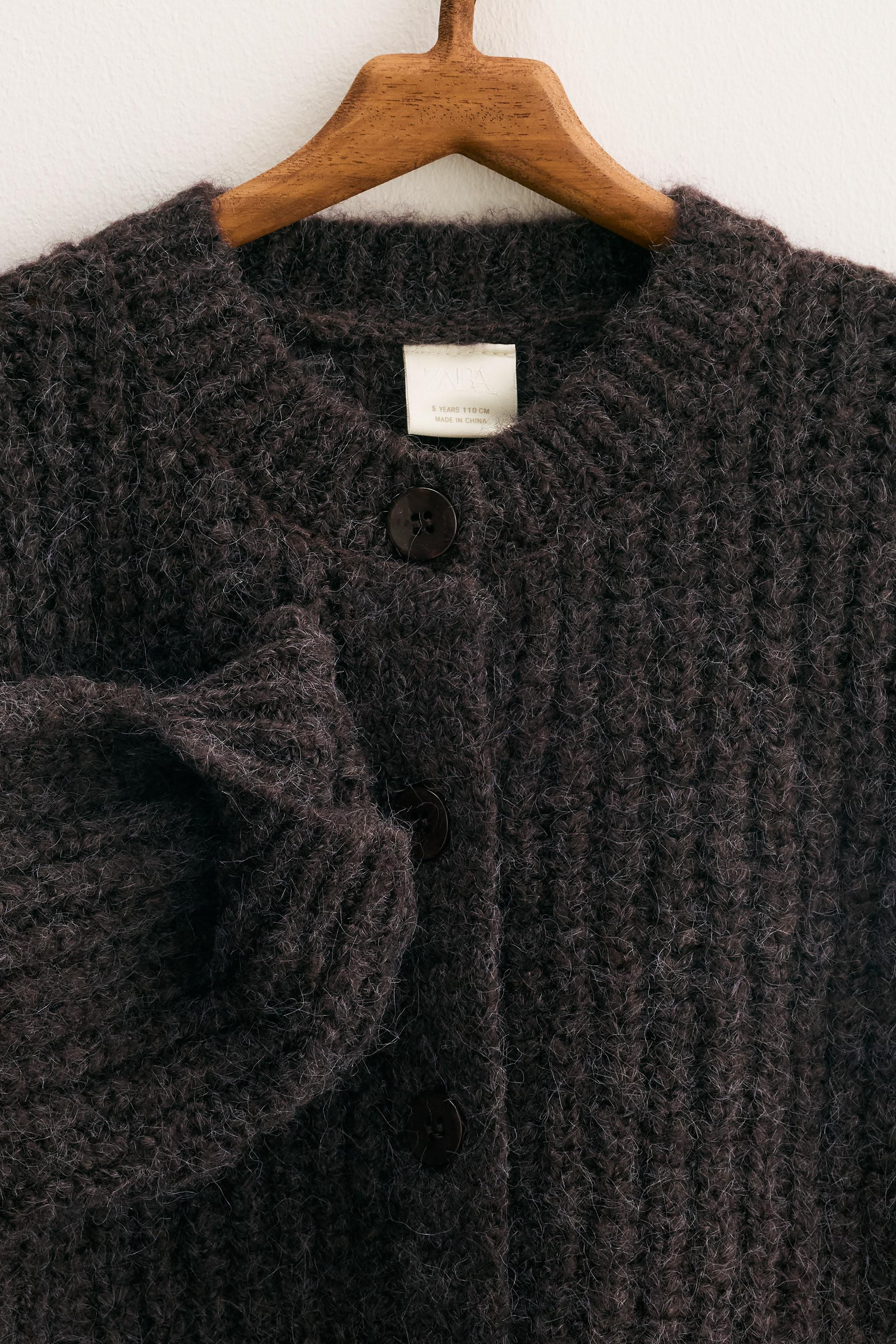 ZARA TIMELESS - CHUNKY KNIT CARDIGAN | Zara US