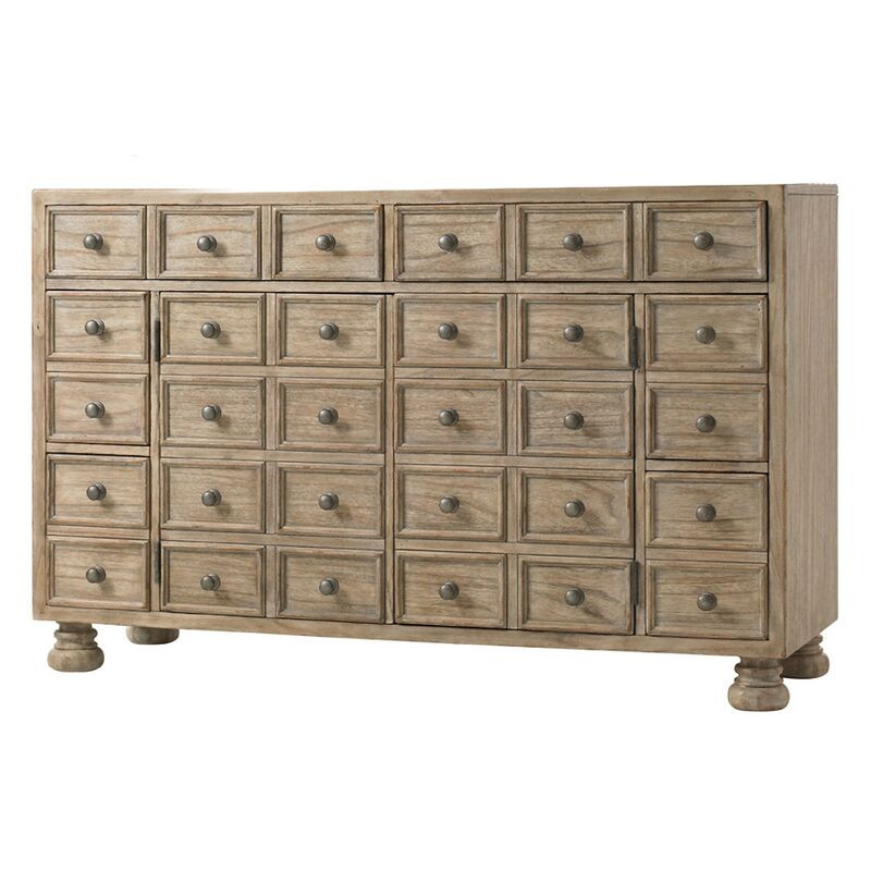 Brandon 58" Media Console, Driftwood | One Kings Lane