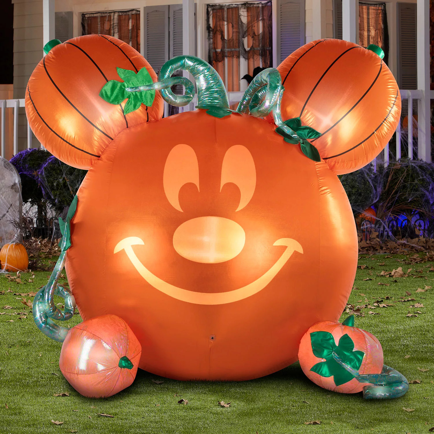 Disney 7' Mickey Mouse Emote Glow Airblown | Sam's Club