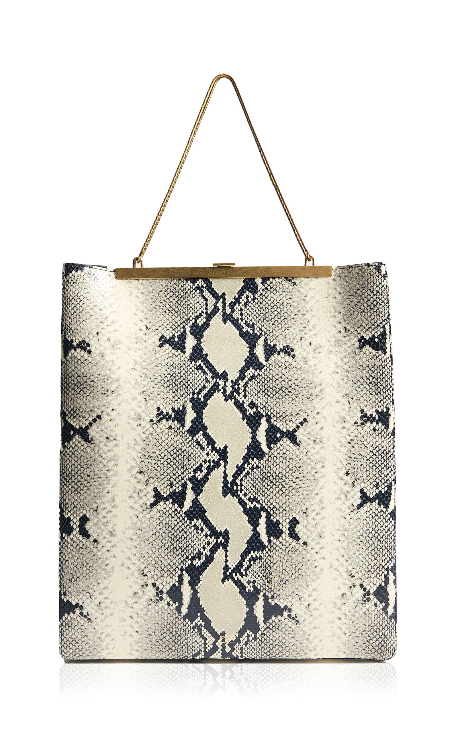 Augusta Embossed Leather Chain Tote | Moda Operandi (Global)