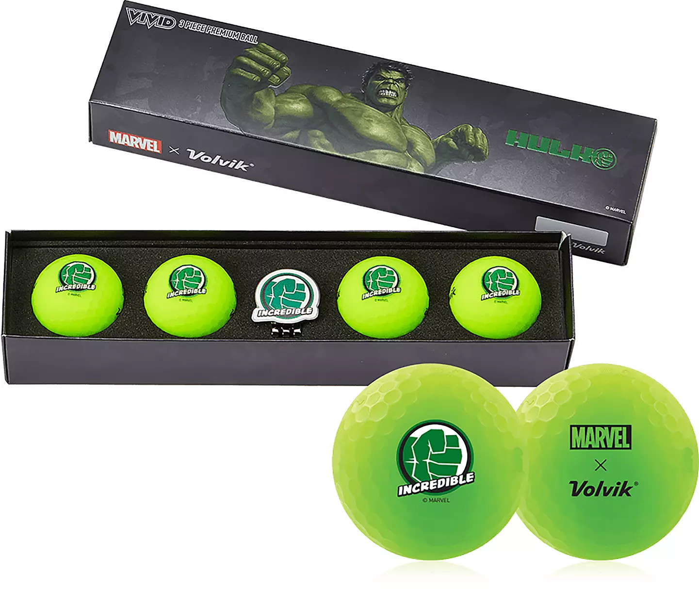 Volvik X Marvel The Incredible Hulk Golf Ball Gift Set | DICK'S Sporting Goods
