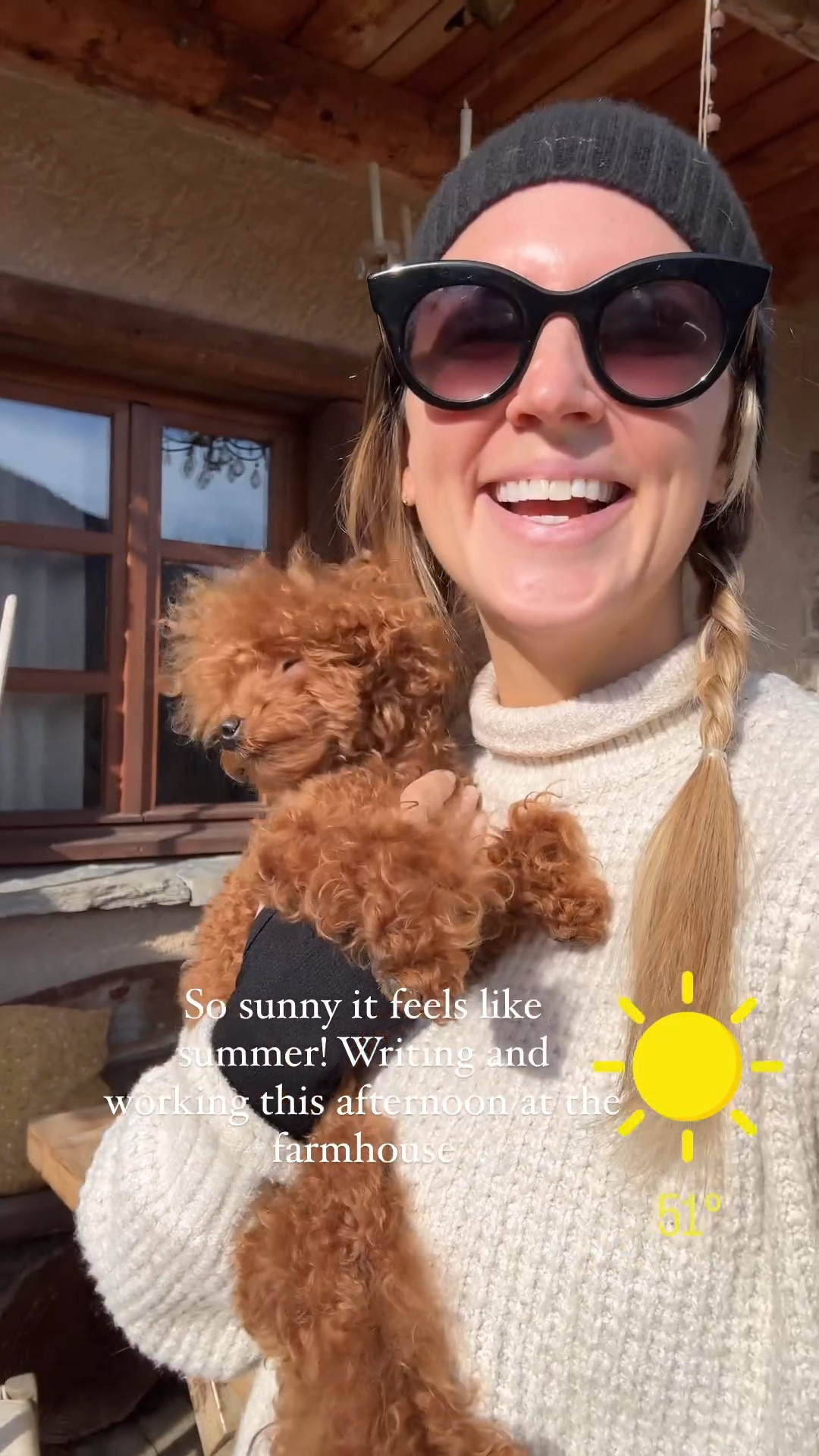 The weather in the Alps was amazing! It was so sunny that it felt like Summer and I was peeling back the layers. I had such a great day writing and working at the farmhouse. ☀️

#LTKWatchNow #LTKStyleTip #LTKTravel