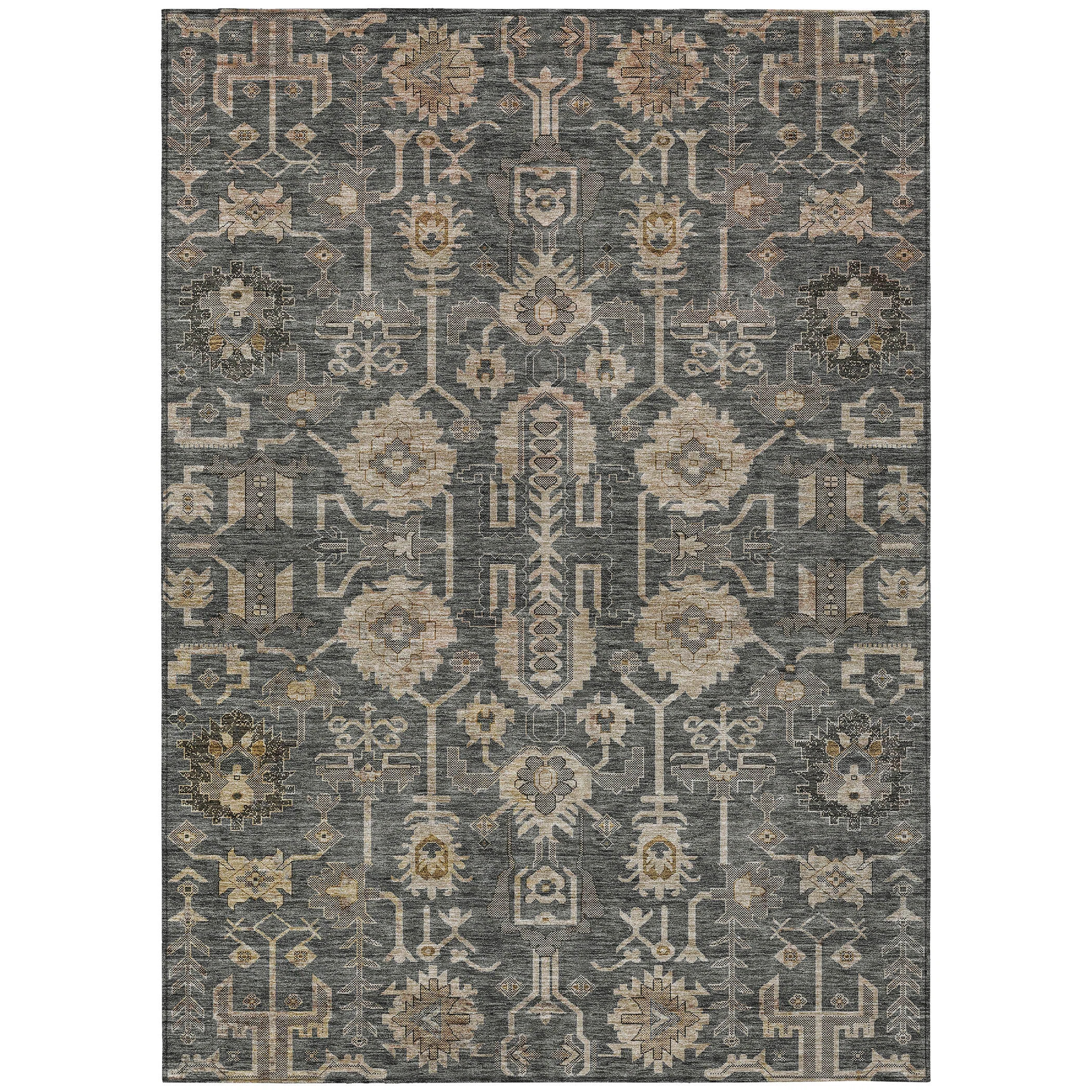 Bungalow Rose Myda Indoor/Outdoor Area Rug with Non-Slip Backing & Reviews | Wayfair | Wayfair North America