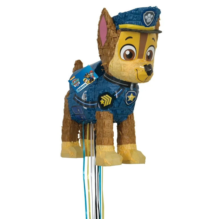 Chase PAW Patrol Pinata, Pull String, 15 x 18in | Walmart (US)