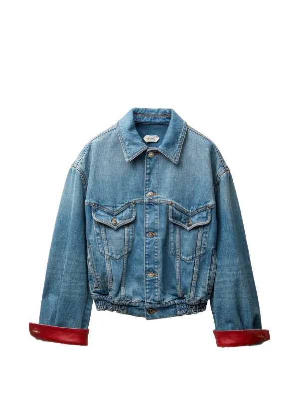 denim blouson | Farfetch Global