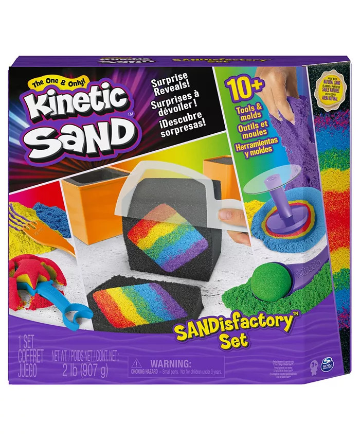 Kinetic Sand Sandisfactory Set & Reviews - All Toys - Macy's | Macys (US)