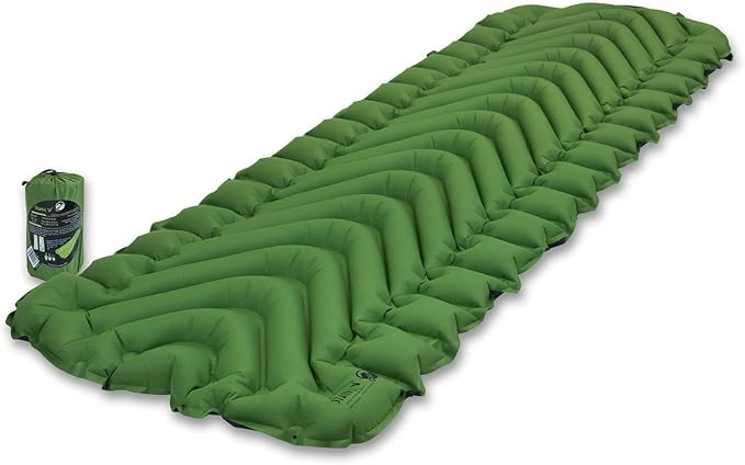 KLYMIT Static V Lightweight Inflatable Sleeping Pad | Comfortable, Lightweight, Easy to Inflate P... | Amazon (US)