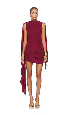 NBD Yuval Mini Dress in Oxblood from Revolve.com | Revolve Clothing (Global)