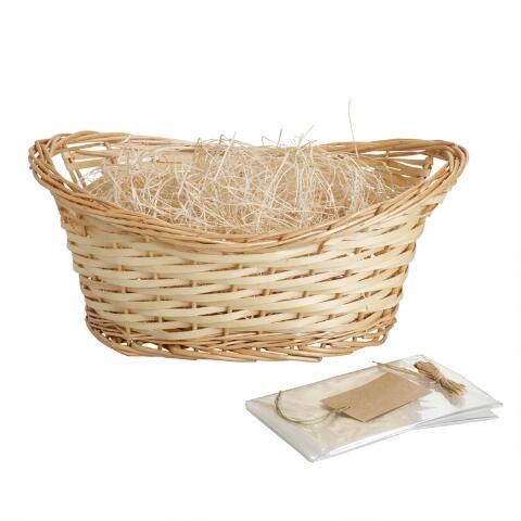 Natural Gift Basket Kit | World Market