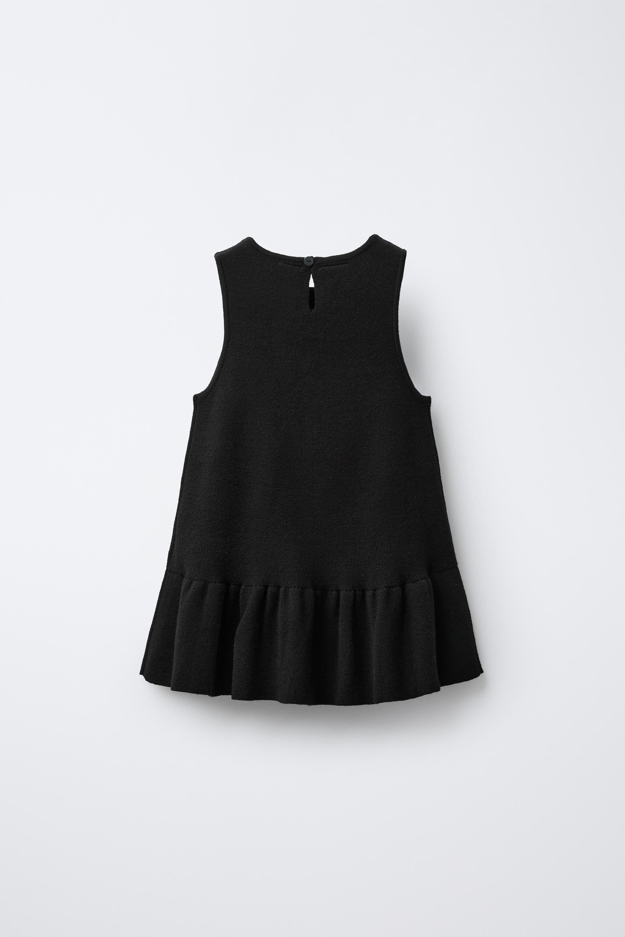 SPARKLY BOW KNIT DRESS | Zara US