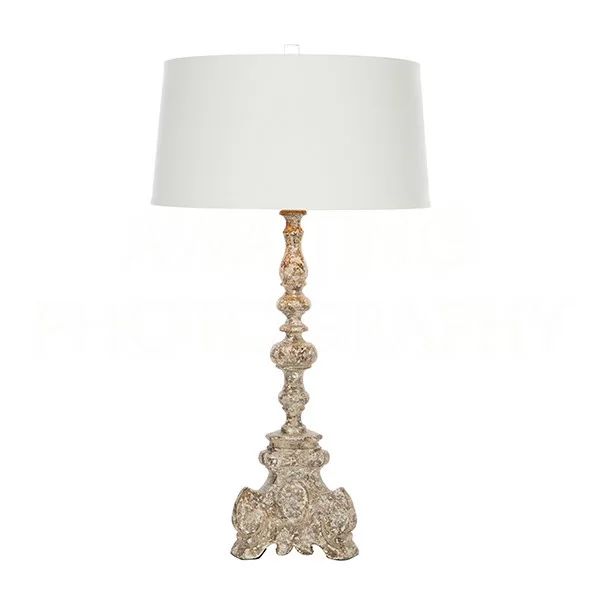 Powell 30" Brown/Gray Table Lamp | Wayfair Professional