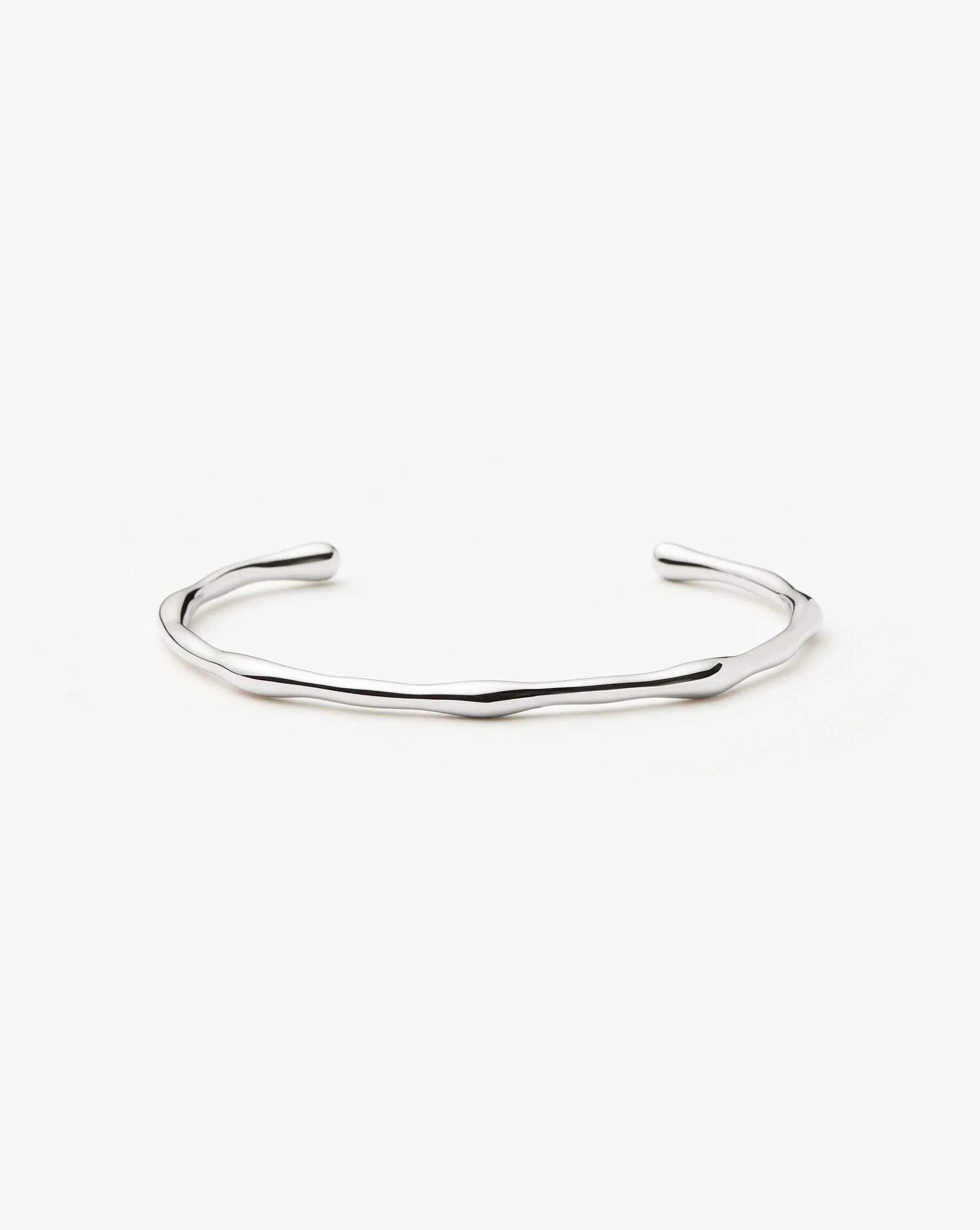 Molten Cuff Bracelet - Silver | Missoma UK | Missoma UK
