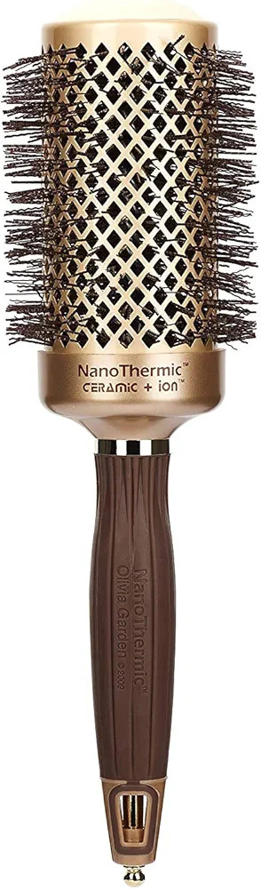 Olivia Garden NanoThermic Ceramic + Ion Round Thermal Hair Brush (not electrical) | Amazon (US)