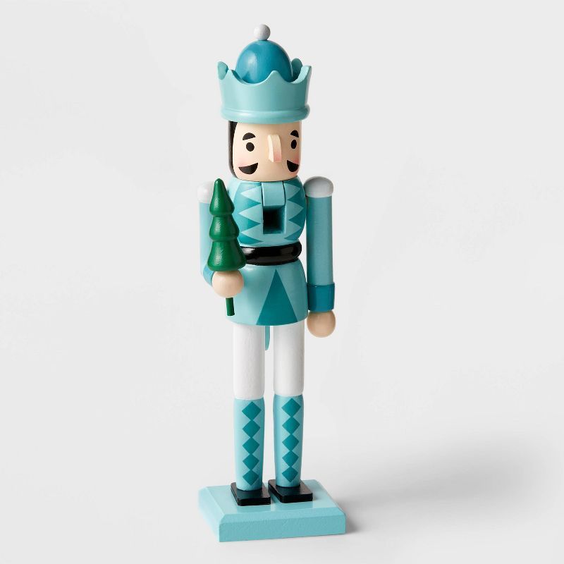 11.5" Wood Nutcracker Blue - Wondershop™ | Target