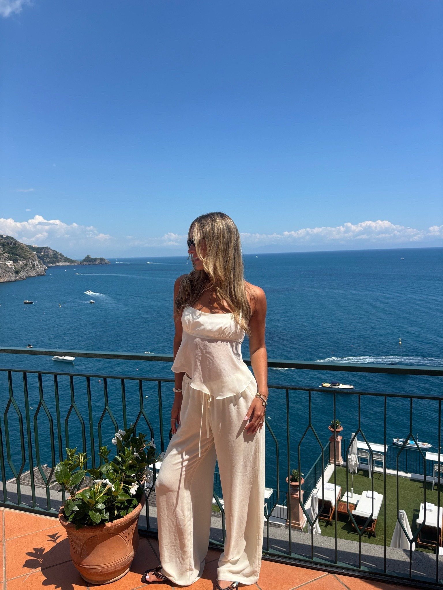 Such a fun & comfy outfit for walking around Europe! The back of the top is open back. Ordered a size down for both top and bottom.

#LTKgrwm #LTKootd #LTKvlog