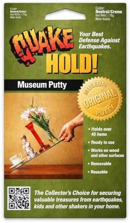 Quakehold! 88111 Museum Putty Neutral 2.64 Oz. | Amazon (US)