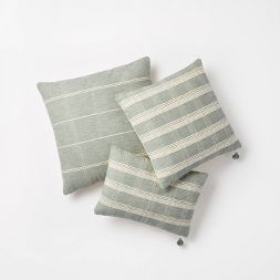 Woven Plaid Throw Pillow with Tassel Zipper -Threshold™ designed with Studio McGee | Target