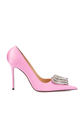 Triple Heart Satin Pump | Moda Operandi (Global)